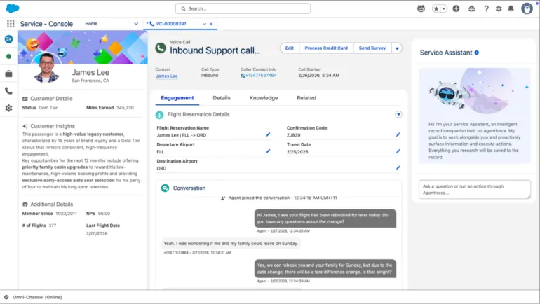 Salesforce 推出原生联络中心方案，与 CCaaS 合作伙伴关系趋紧